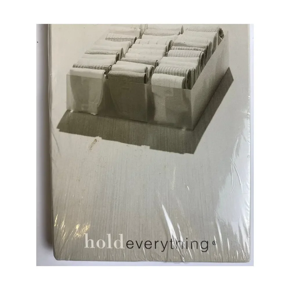 Hold Everything Set of 3 Sock Organizers 12x4x3.5 Inches NIB